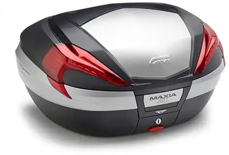 GIVI - V56N-V56 - Topcase - Zwart met Aluminium Cover Modern