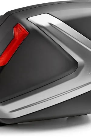 GIVI - V37N-MONOKEY CASE V37 (PAIR) - Topcase - Zwart met Rode Reflectoren Authentiek