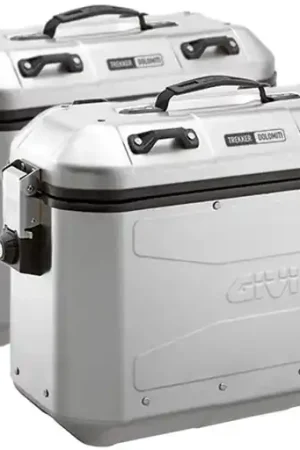 Garantie Inbegrepen GIVI - DLM36APACK2-TREKKER DOLOMITI ALU 36L - Sidecase - 2 Pack