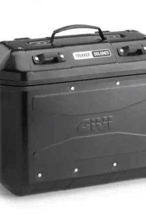 GIVI - DLMK36BPACK2 - Sidecase - 36L Aluminium Zwart Topkwaliteit