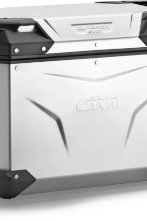 GIVI - OBKEV48AR-RIGHT NAT. ALUM. CASE 48LT. - Sidecase - Aluminium Seizoensaanbieding