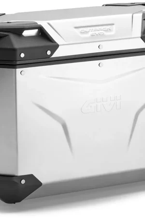 Budget GIVI - OBKEV37AR-RIGHT NAT. ALUM. CASE 37LT. - Sidecase - Aluminium