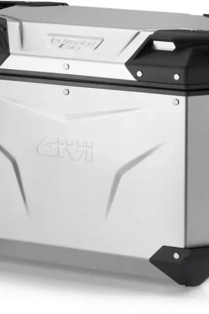 Limited Edition GIVI - OBKEV44AL-LEFT NAT. ALUM. CASE 44LT - Sidecase - Aluminium