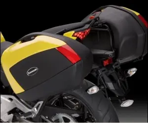 Professioneel Kawasaki Koffer Paneel Grijs