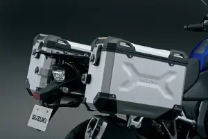 Bestseller Aluminium zijkofferset (2x37 l.) zilver