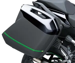 Exclusieve Aanbieding Kawasaki Zijkoffer Paneel Mat Staal