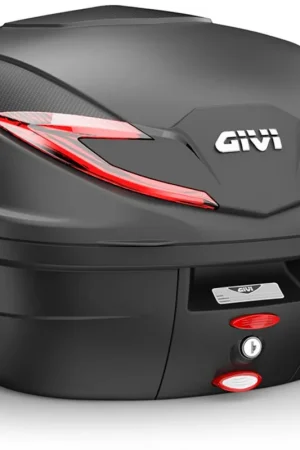 Nieuw Model GIVI - B360N2 - Topcase - 36L zwart met rode reflector