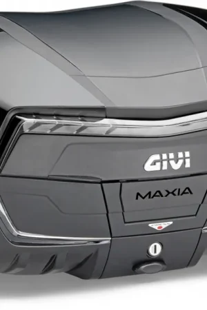 Exclusief GIVI - V58NNT-MONOKEY CASE 58L MAXIA 5 - Topcase - ALU REFLECTORS- GLOSSY BLACK EFFECTS