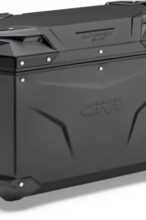 GIVI - OBKE37BR-RIGHT BLACK TREKKER OUTBACK EVO 37LT - Sidecase - Duurzaam en Ruim Garantie Inbegrepen