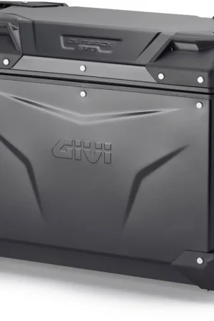 Wereldwijde Verzending GIVI - OBKEV37BL-LEFT - Sidecase - Zwart Aluminium 37LT