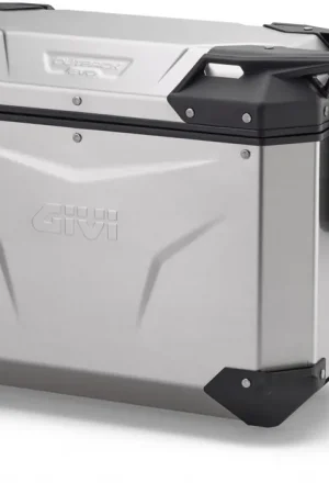 GIVI - OBKEV37AL-LEFT NAT. ALUM. CASE 37LT. - Sidecase - Aluminium Exclusief