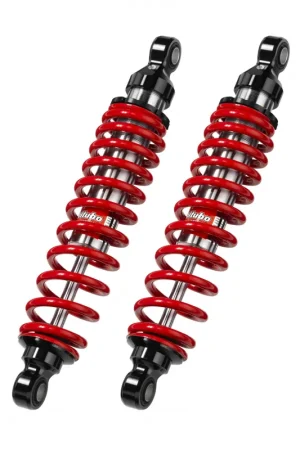BITUBO - WMB01 V1 TWIN SHOCK RED/BLACK - Suspension - ADJ: PRELOAD Speciale Aanbieding