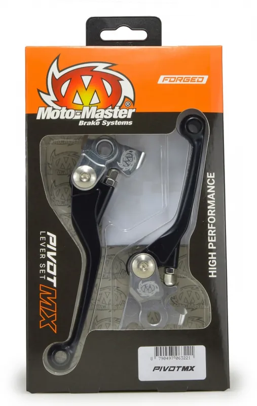 MOTO MASTER - LEVER FORGED MX PIVOT SET - Hand Controls - YAMAHA, BLACK Direct Beschikbaar