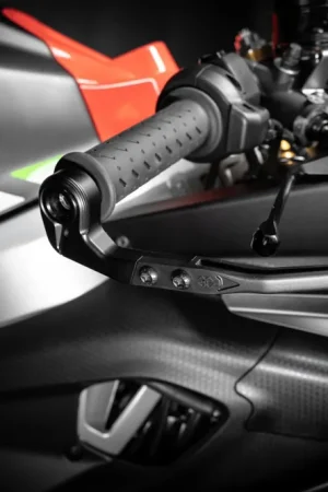 GILLES - HANDSHIELD CLUTCH SIDE BLACK DULL - Hand Controls - Zwart Dull Op = Op