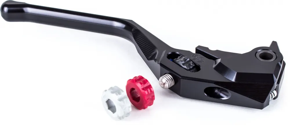 Handgemaakt GILLES - FXL LIGHTWEIGHT COMPACT LEVERS BLACK - Hand Controls - Compatibel met KTM 790 en 890 Adventure