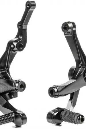 GILLES - MUE2 REARSETS REARSET MUE2 - Hand Controls - Compatibel met Ducati Streetfighter V2 Budget