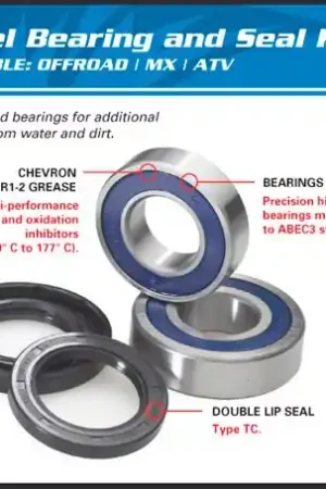 ALL BALLS - LOWER STEERING STEM KIT 25-1631 - Steering Repair - Compatibiliteit Exclusief