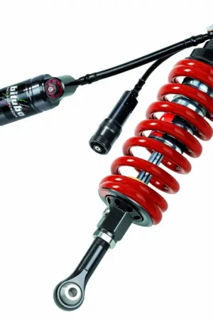 Op = Op BITUBO - CLU31 MONO SHOCK - Suspension - Hydraulische preload - Verstelbare rebound en compressie