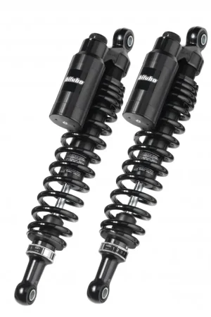 BITUBO - WMT02 V2 TWIN SHOCK DARK - Suspension - ADJ: PRELOAD, REB, COMP Tijdelijk Beschikbaar
