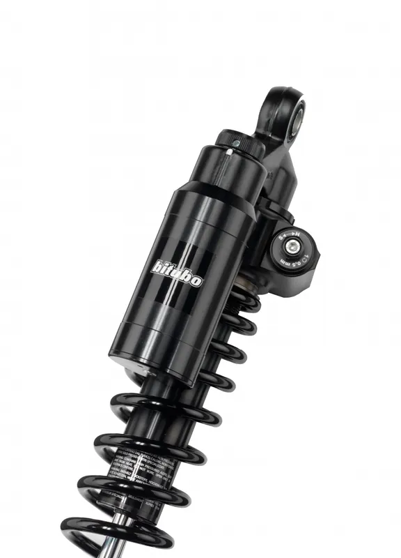 BITUBO - WMT22 V2 TWIN SHOCK DARK - Suspension - HYDR. PRELOAD, REB, COMP Handgemaakt