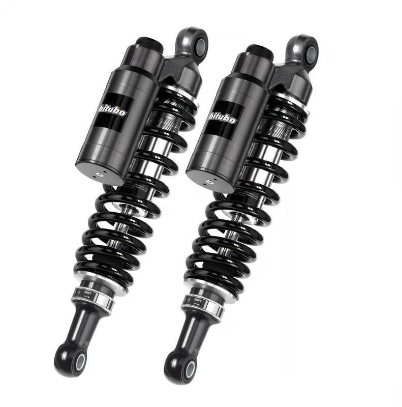BITUBO - WMT02 TWIN SHOCK BLACK - Suspension - ADJ: PRELOAD, REB, COMP Budget