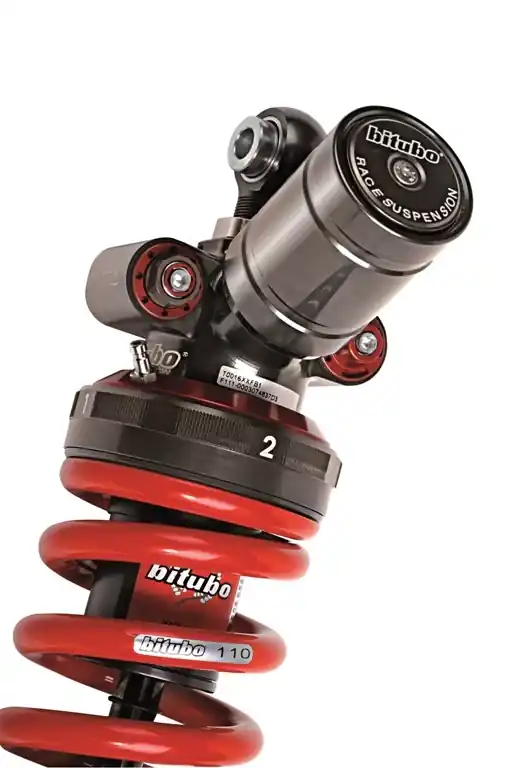 Superprijs BITUBO - XXZB1 MONO SHOCK - Suspension - Pneumatische preload - Rebound en compressie aanpassing