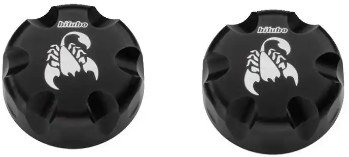 Nieuw Model BITUBO - COVERS BLACK JBH, SCORPION - Suspension - Zwart