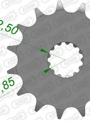 AFAM - FRONT 18T, 530 - Sprockets - Geschikt voor diverse modellen Seizoensaanbieding