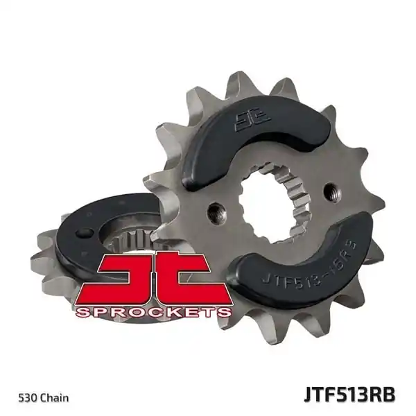 Koopje JT SPROCKETS - FRONT STEEL 17T RB - Sprockets - RUBBER CUSHIONED