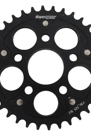 Bestseller SUPERSPROX - REAR STEALTH 36T, BLACK, 525 - Sprockets - 36T