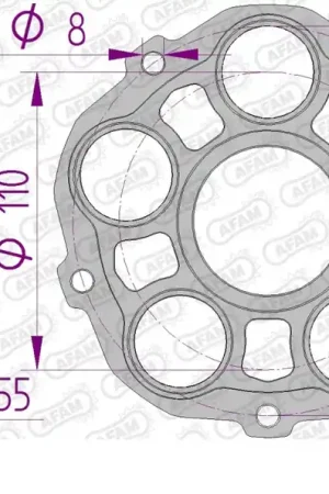 AFAM - PCD1 - Sprockets - Compatibel met Ducati 748 en 916 Modern