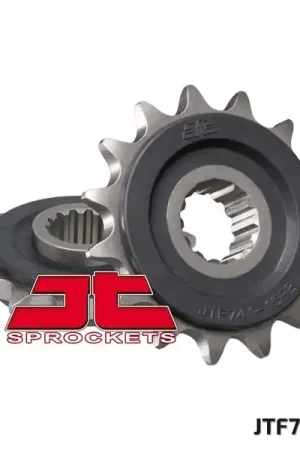 Lage Kosten JT SPROCKETS - FRONT STEEL 15T RB - Sprockets - RUBBER CUSHIONED