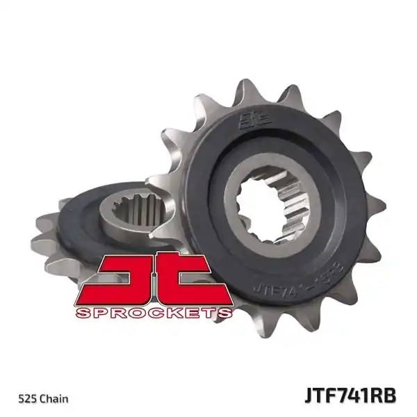 Lage Kosten JT SPROCKETS - FRONT STEEL 15T RB - Sprockets - RUBBER CUSHIONED