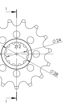 SUPERSPROX - FRONT 15T, 525 - Sprockets - 15 tanden Dagaanbieding