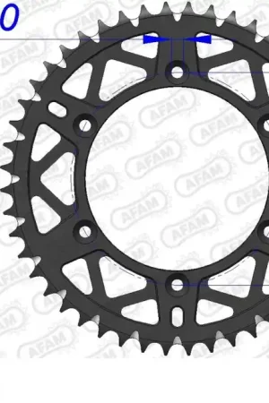 Nu Kopen AFAM - REAR ALU 50T, 520 - Sprockets - Lichtgewicht Aluminium