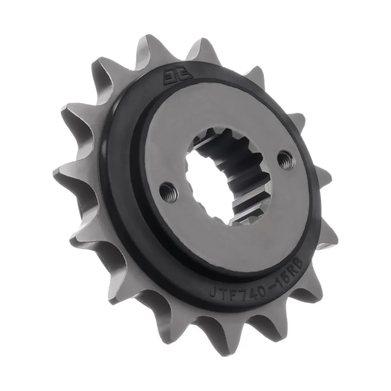 Finale Uitverkoop JT SPROCKETS - FRONT STEEL 15T RB - Sprockets - RUBBER CUSHIONED