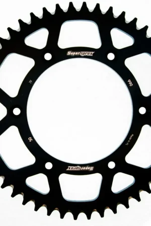 Rechtstreeks Van De Fabrikant SUPERSPROX - REAR ALU 50T, BLACK, 520 - Sprockets - Aluminium