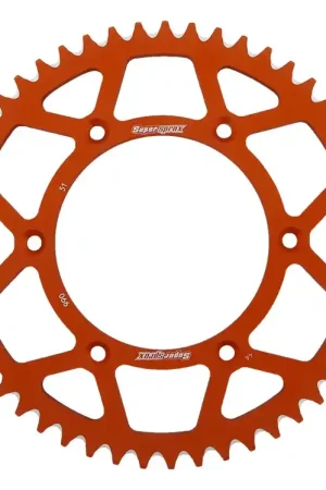 Betaalbaar SUPERSPROX - REAR ALU 51T - Sprockets - ORANGE, 520