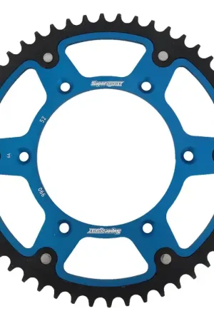 SUPERSPROX - REAR STEALTH 52T - Sprockets - Blauw 520 Betaalbaar