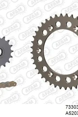 Bestel Nu AFAM - 520XSR 108 MRS (RIVET) - Chain Kits - ALU