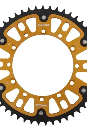 Alleen Vandaag SUPERSPROX - REAR STEALTH 51T - Sprockets - Goud 520