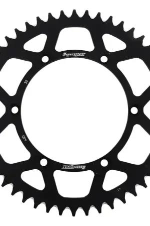 SUPERSPROX - REAR ALU 50T, BLACK, 520 - Sprockets - Aluminium Hoge Kwaliteit