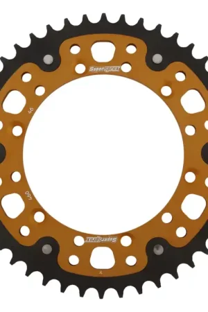 SUPERSPROX - REAR STEALTH 46T - Sprockets - Goudkleurig 520 Koop Vandaag
