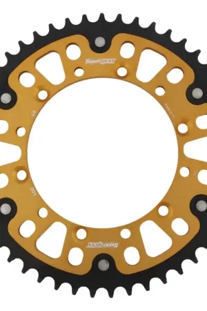 Snelle Levering SUPERSPROX - REAR STEALTH 49T - Sprockets - GOLD, 520