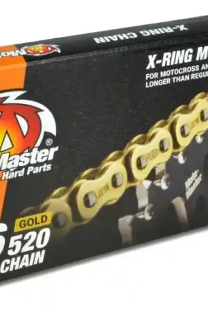 MOTO MASTER - 520 V6 GOLD 120 - Chains - PRESSFIT LINK Shop Nu