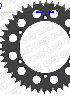 AFAM - REAR ALU 46T - Sprockets - 520 Laatste Versie
