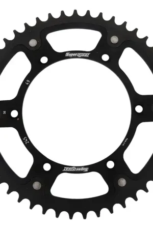 Uitverkoop SUPERSPROX - REAR STEALTH 49T - Sprockets - Zwart, 520
