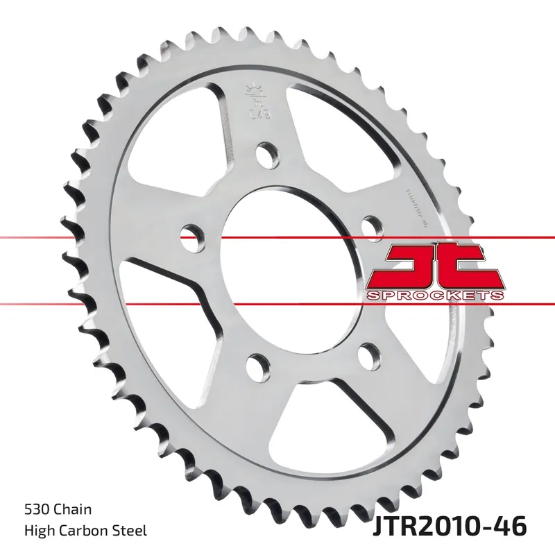 JT SPROCKETS - REAR STEEL 46T, 530 - Sprockets - Geschikt voor Triumph Betrouwbaar