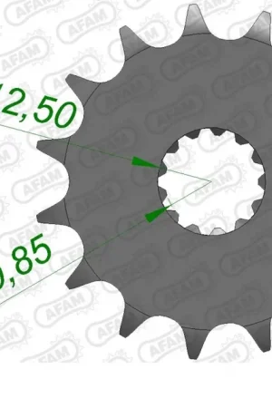 Nieuw AFAM - FRONT 16T, 532 - Sprockets - Compatibel met Suzuki