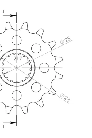 Lage Prijs SUPERSPROX - FRONT 16T, 525 - Sprockets - 16T